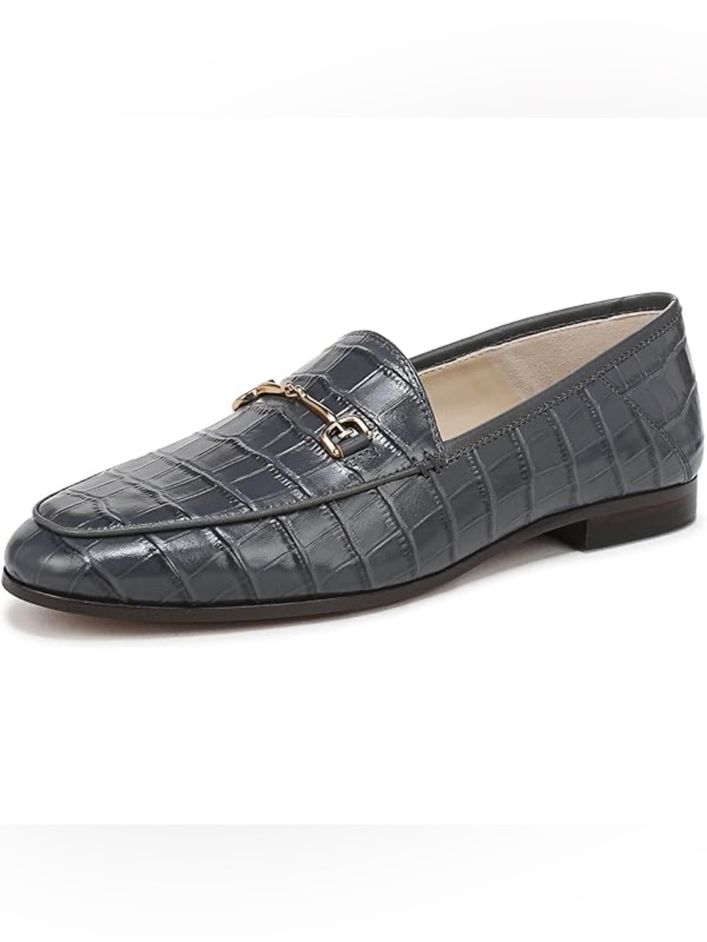 Sam Edelman Women’s Loraine Blue Croc Loafers Size 6